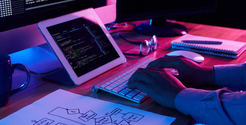 close-up-image-programer-working-his-desk-office-1